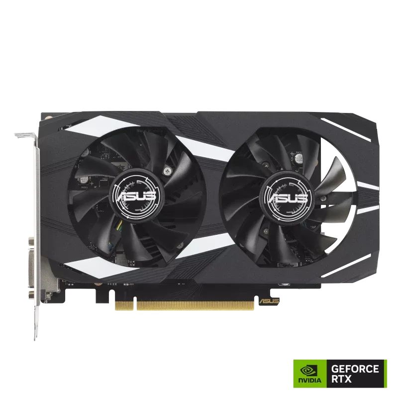 ASUS Dual GeForce RTX 3050 OC Edition 6GB GDDR6 PCIe 4.0 1xDVI1xHDMI1xDP Carte Vidéo (DUAL-RTX3050-O6G)