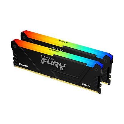 Kingston FURY Beast DDR4 RGB Noir 3200MHz 32GB Kit (2x16GB) CL16